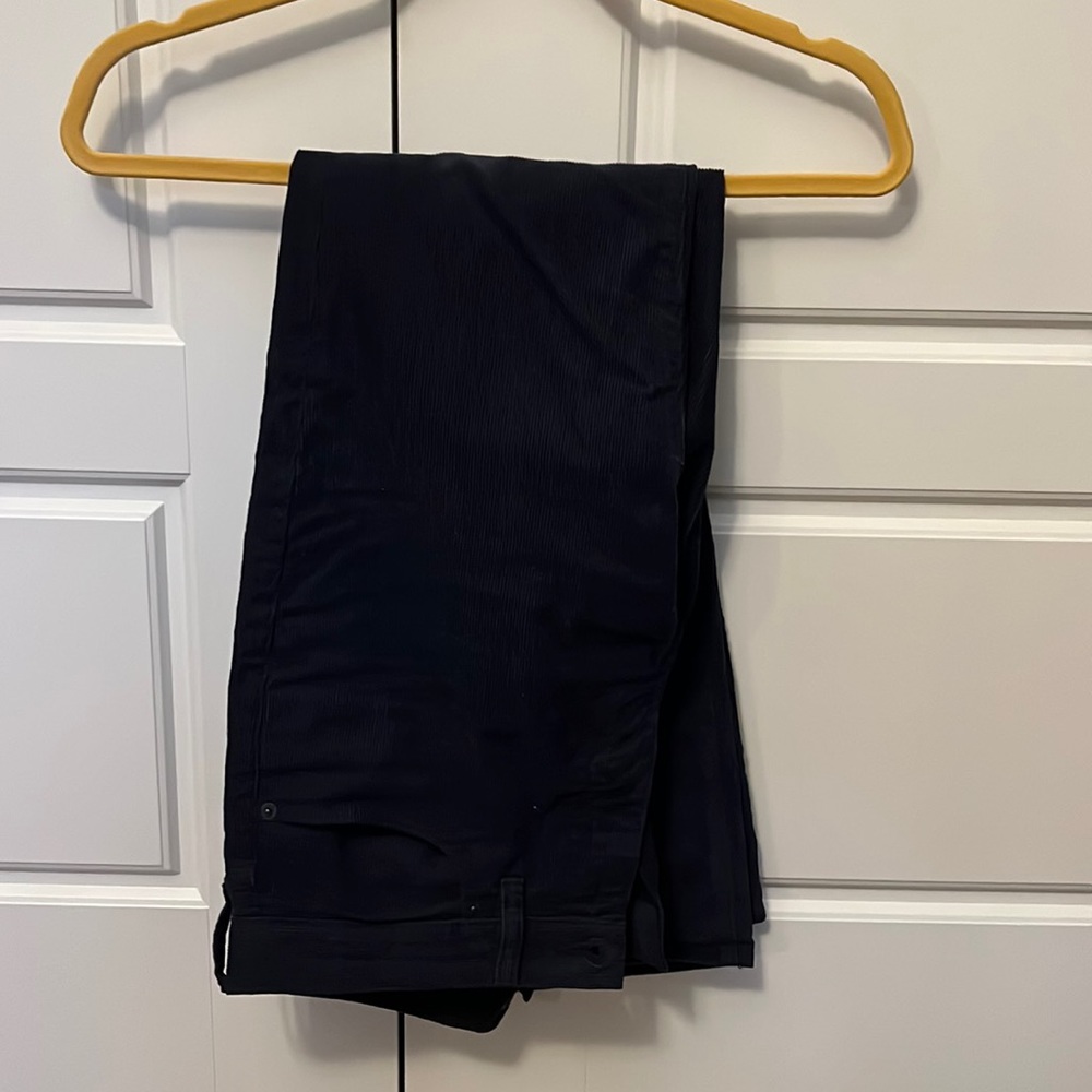Slim fit corduroy pants